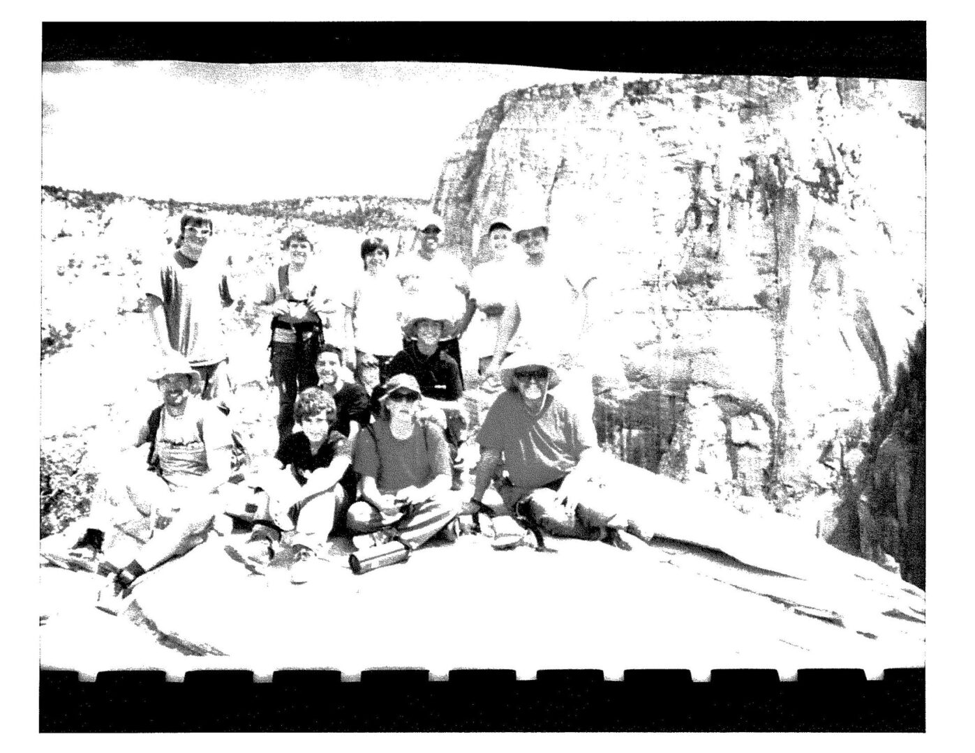 A group of people standing next to each other.
