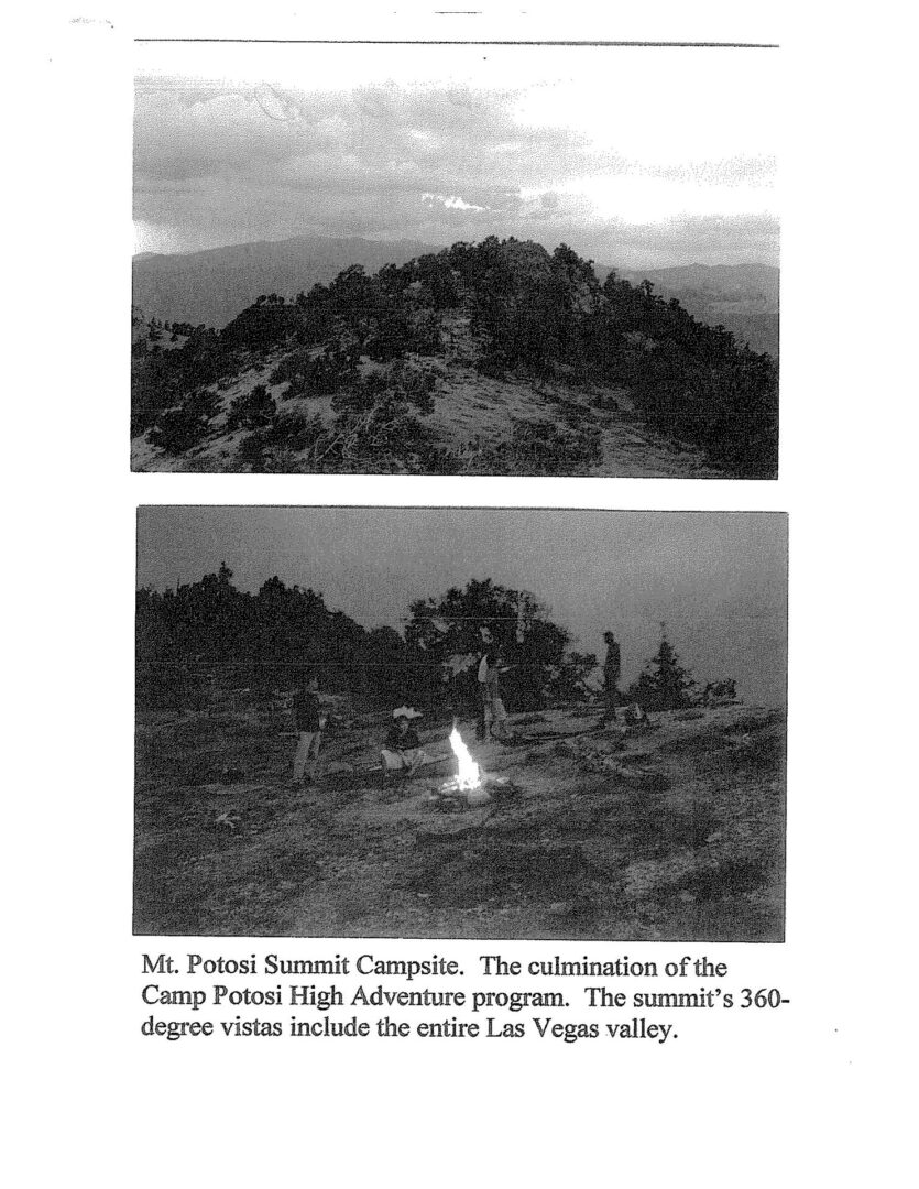 A black and white image of two different locations.